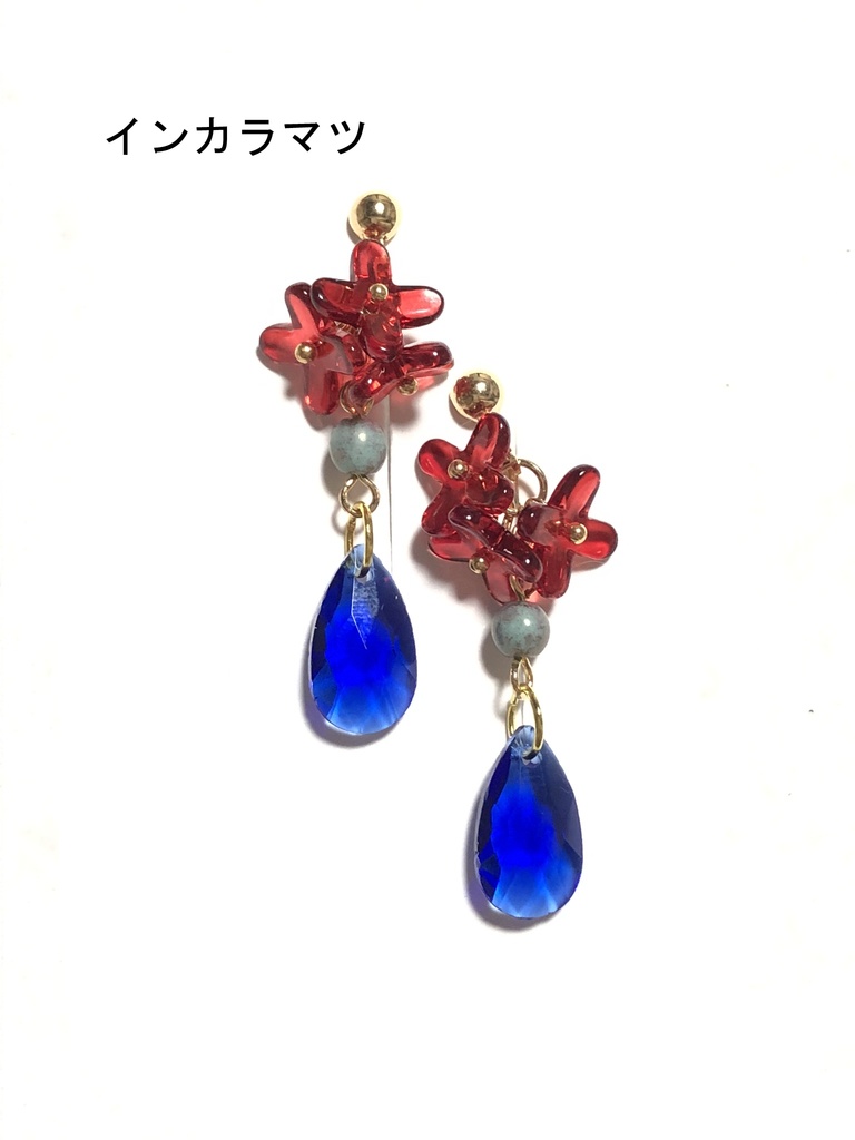 金カム 花のイヤリング①