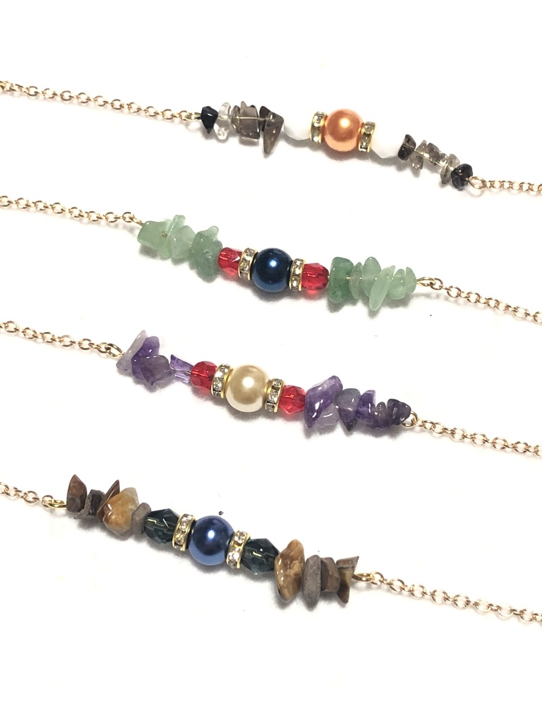 金カム さざれブレスレット②