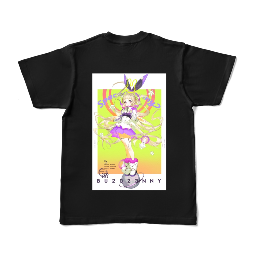 SPACE BUNNY|カラーTシャツ