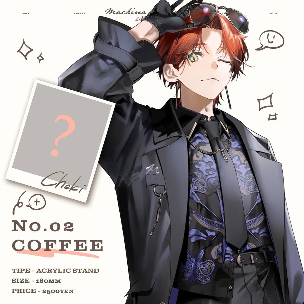 Machina X Flayon|非公式FAアクリルスタンド|MILK&COFFEE