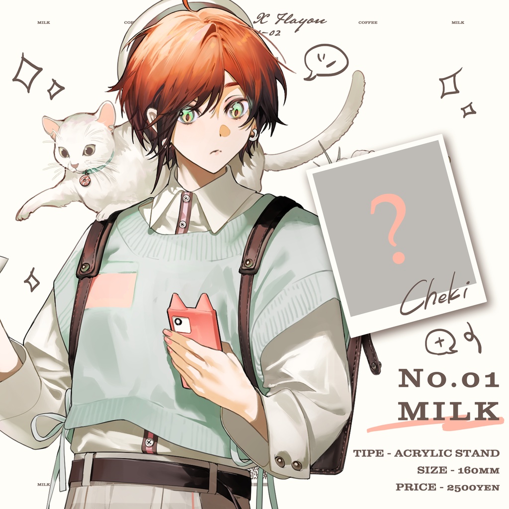 Machina X Flayon|非公式FAアクリルスタンド|MILK&COFFEE