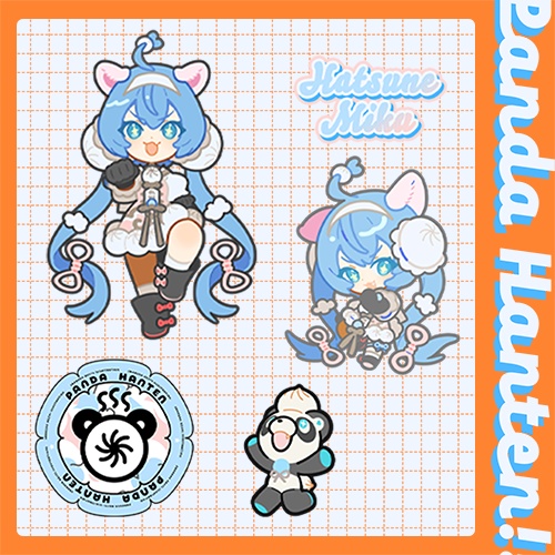 プロセカクリフェス2026｜シールセット - ミク｜PANDA HANTEN