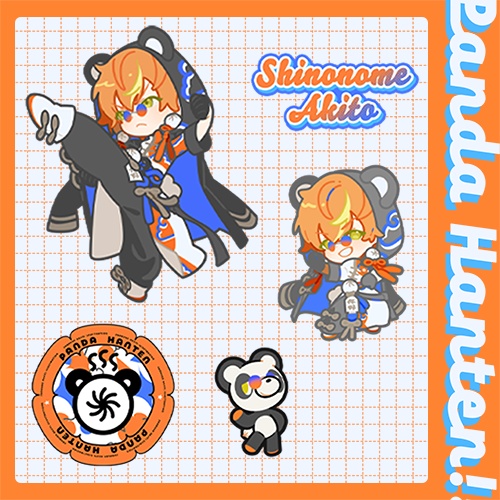 プロセカクリフェス2026｜シールセット - 彰人｜PANDA HANTEN