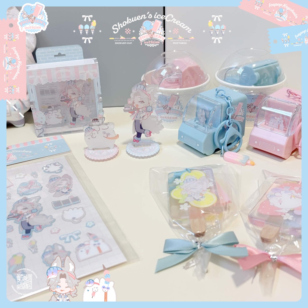 SHOKUEN’S iceCREAM｜グッズセット+単品販売