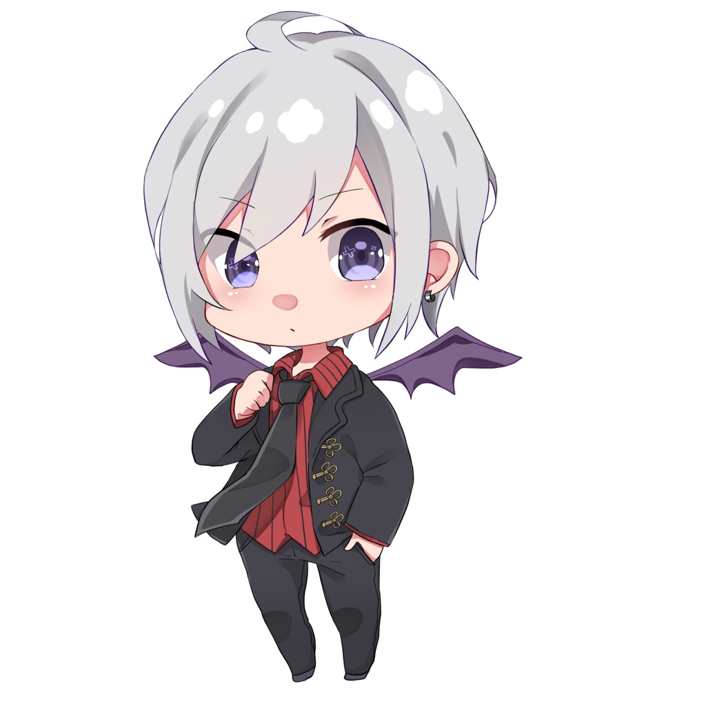 アクリルキーホルダー【悪魔ここくんデザイン】