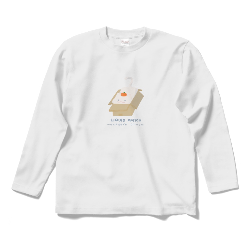 LIQUID NEKO (ふゆのすがた)ロングスリーブTシャツ