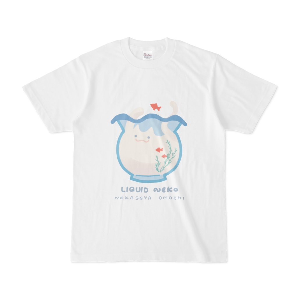 LIQUID NEKO 白Tシャツ