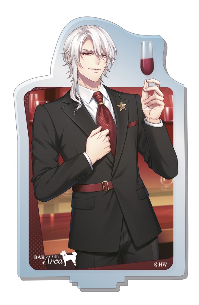 BAR Arca6周年記念 一識星明アクリルスタンド
