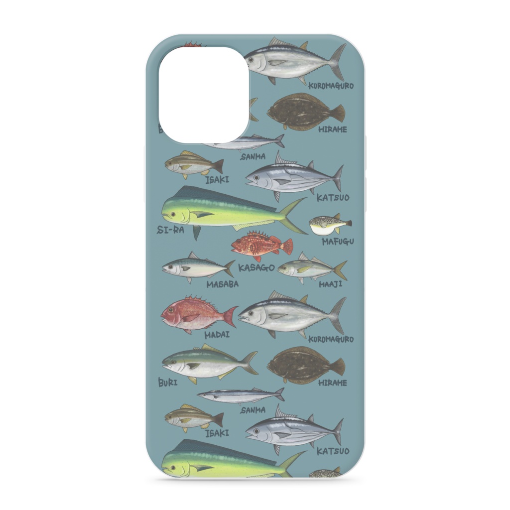 お魚スマホケース