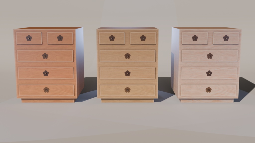 【3Dモデル】小物入れ