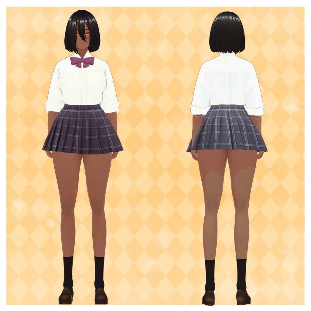 オリジナルVRCモデル「春奈」