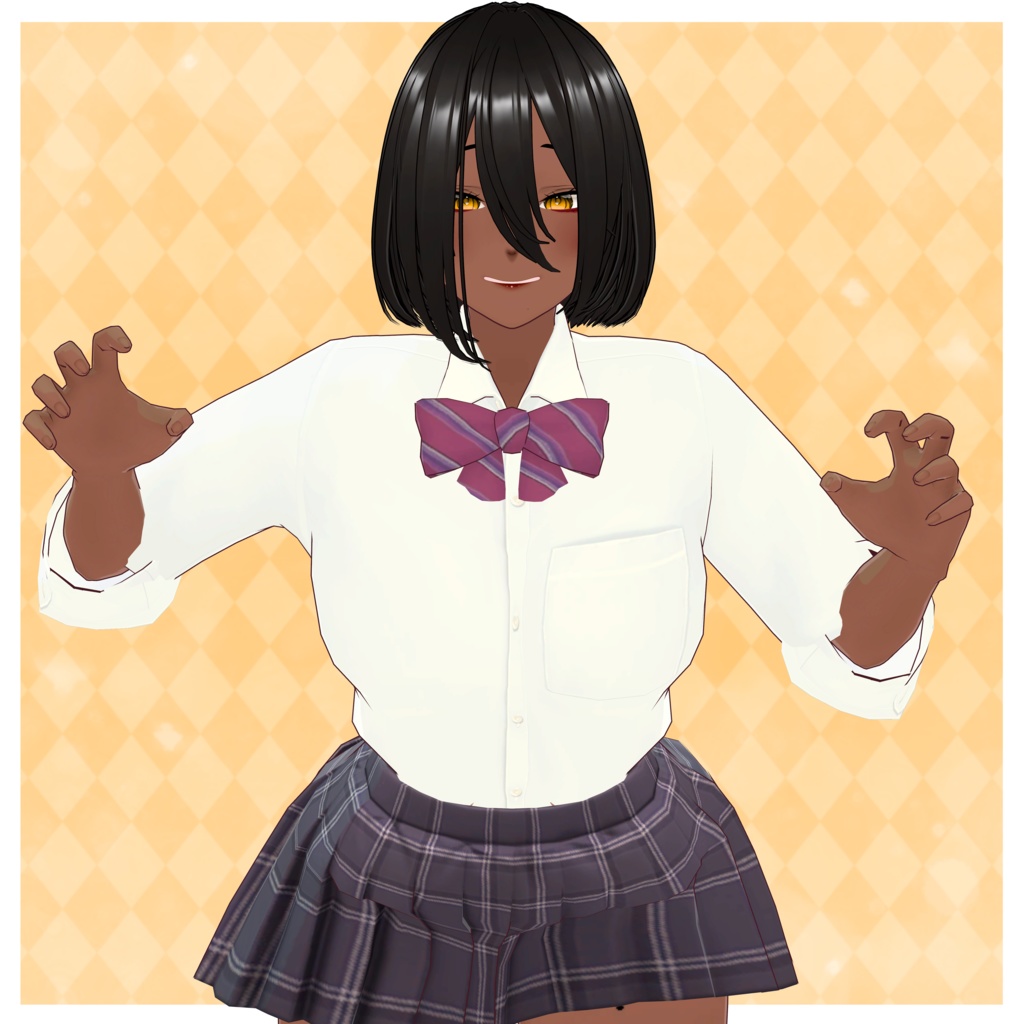 オリジナルVRCモデル「春奈」