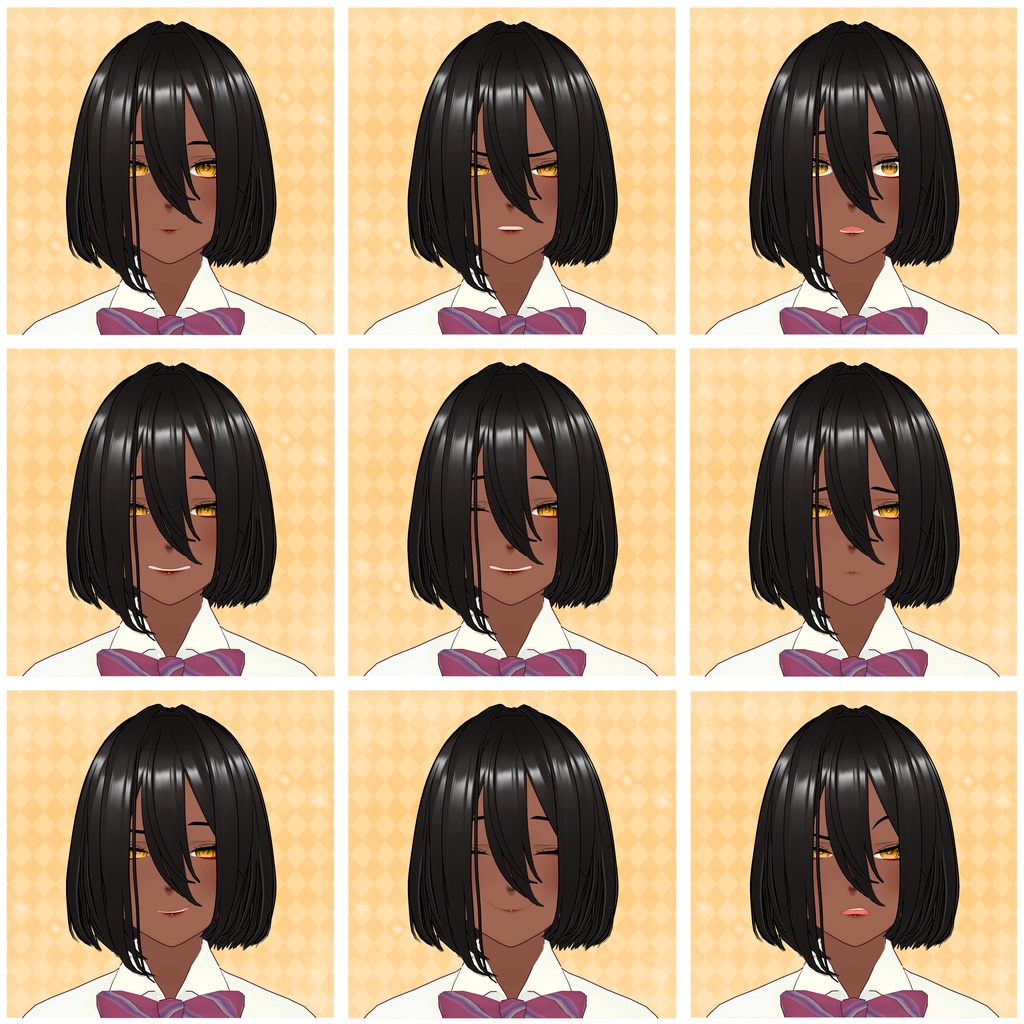 オリジナルVRCモデル「春奈」