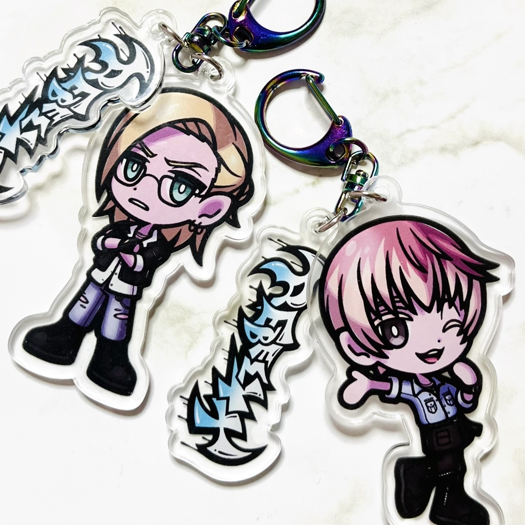 REBELXX アクリルキーホルダー