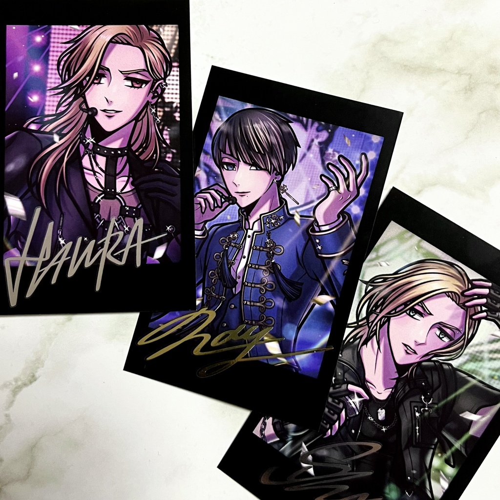 ShadowSync Boys 箔押しフォトカード