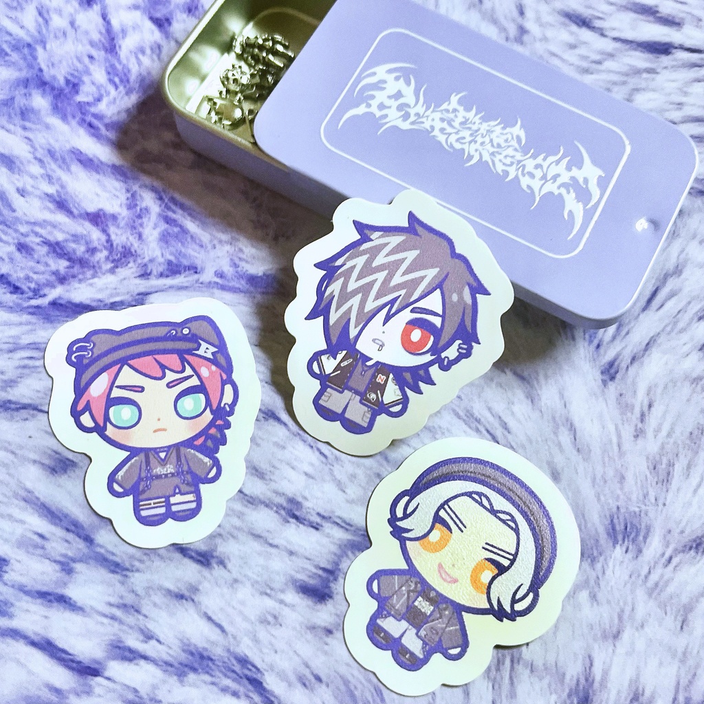 缶+ステッカーセット