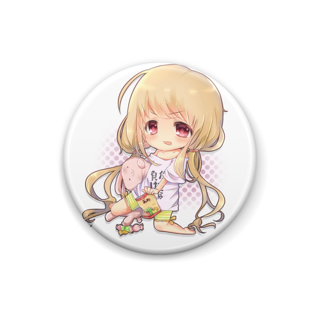 杏缶バッジ