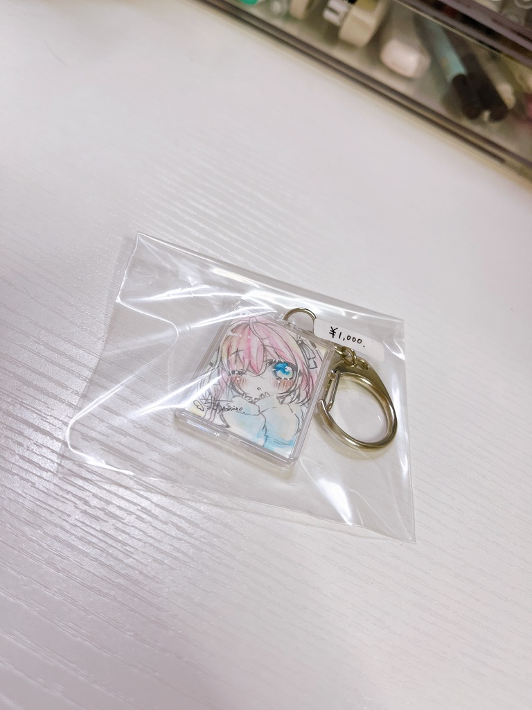 原画キーホルダー　オリジナル