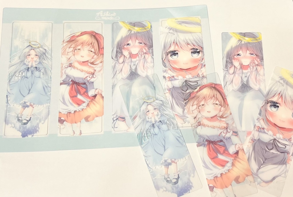 クリアしおりセット