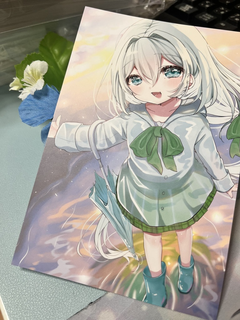 ポストカード「夕の風」