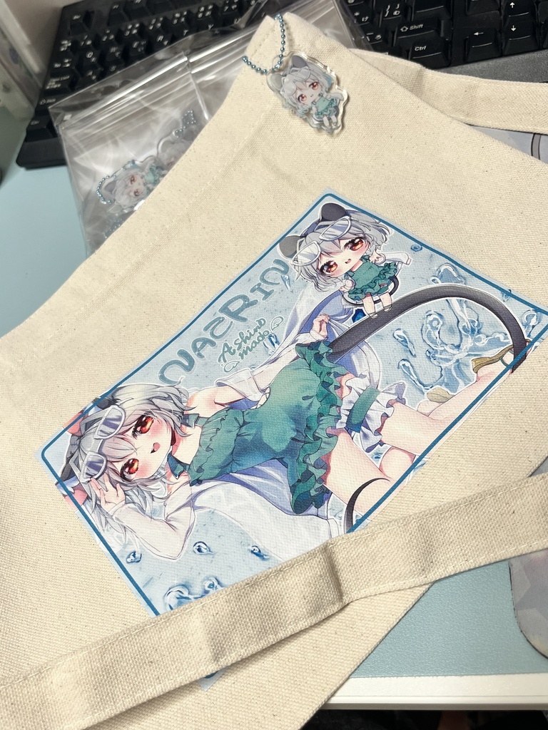 ナズーリン　内ポケット付き　サコッシュ(斜めがけバッグ)