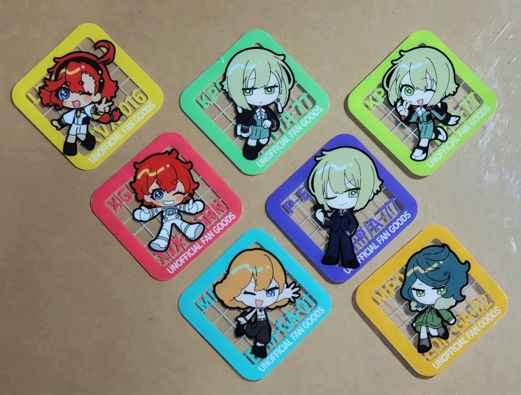 ダイカットステッカー