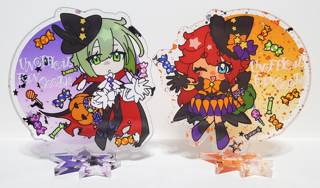 ハロウィンアクリルスタンド/ステッカー
