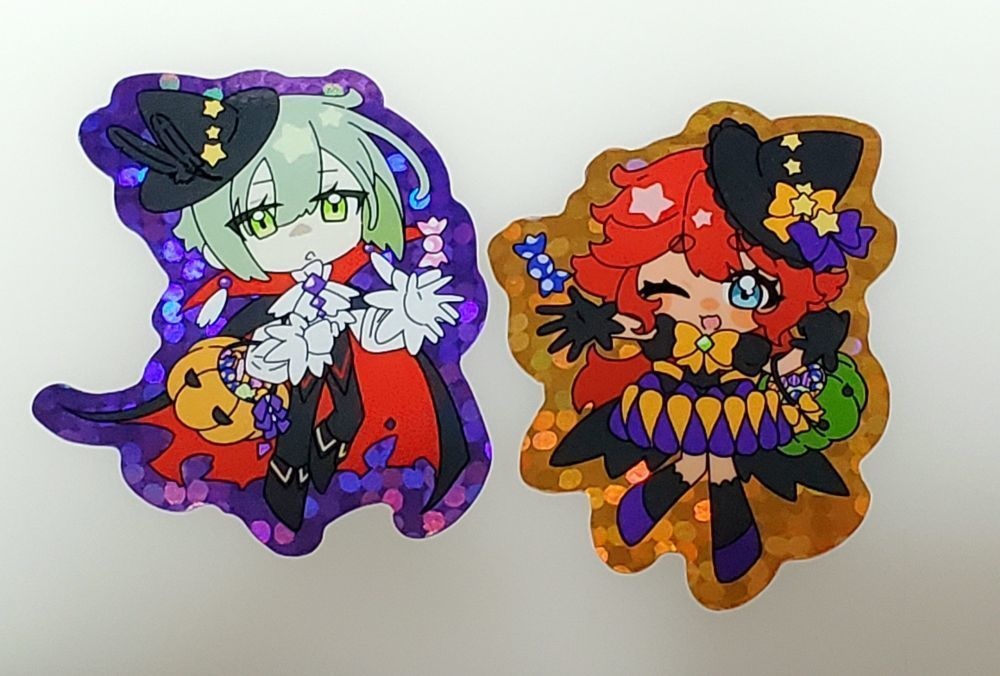 ハロウィンアクリルスタンド/ステッカー