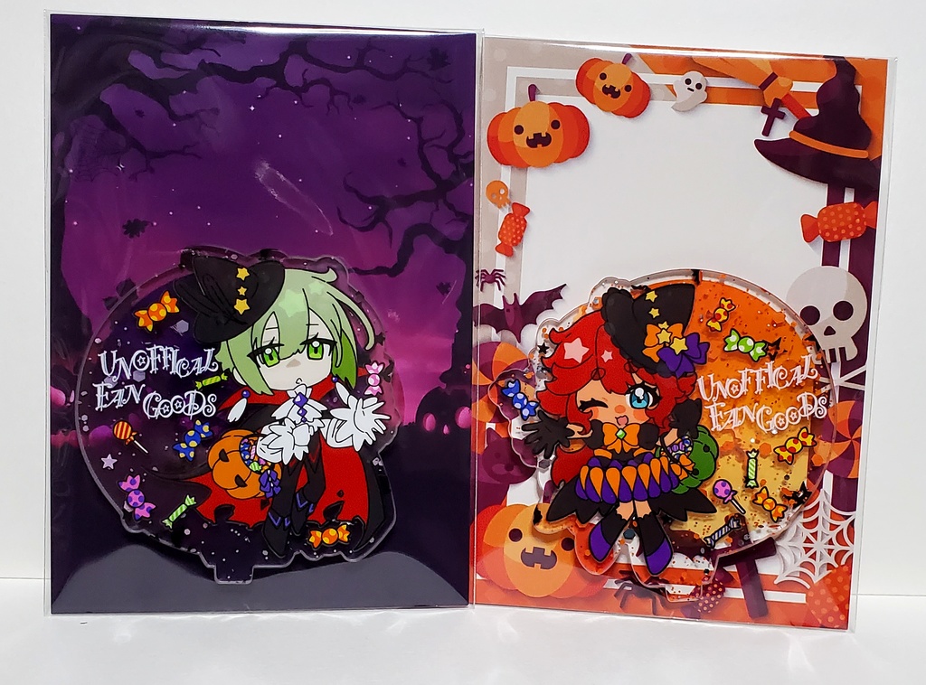 ハロウィンアクリルスタンド/ステッカー