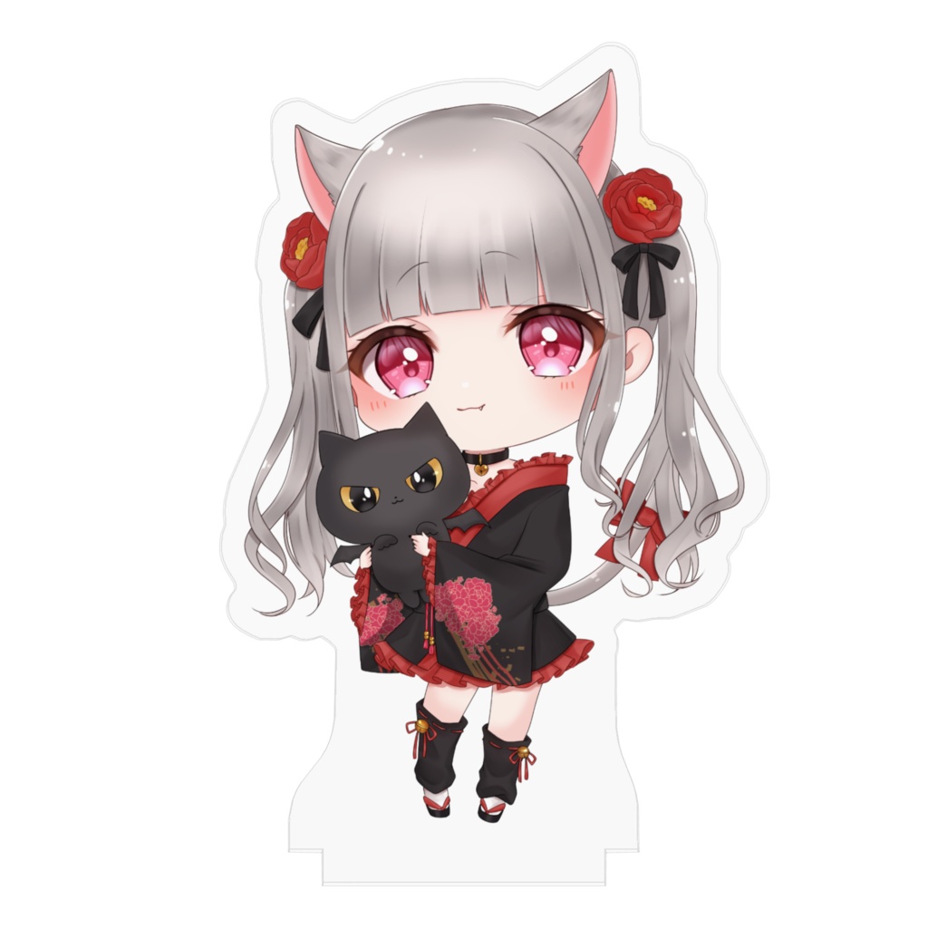 にゃん汰。アクリルフィギュア(70x70mm)