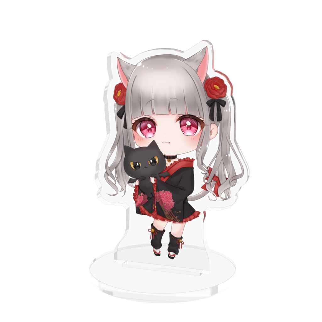 にゃん汰。アクリルフィギュア(70x70mm)