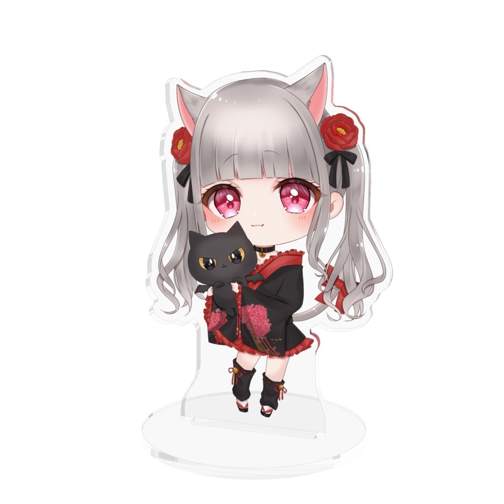 にゃん汰。アクリルフィギュア(100x100mm)