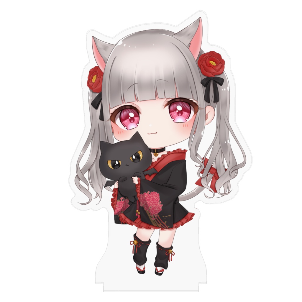 にゃん汰。アクリルフィギュア(100x100mm)