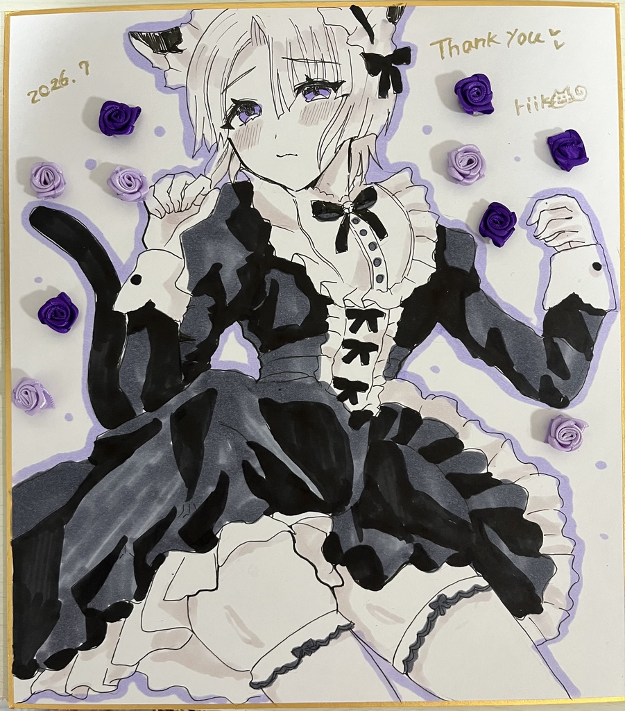 有村麻央 デコ色紙大