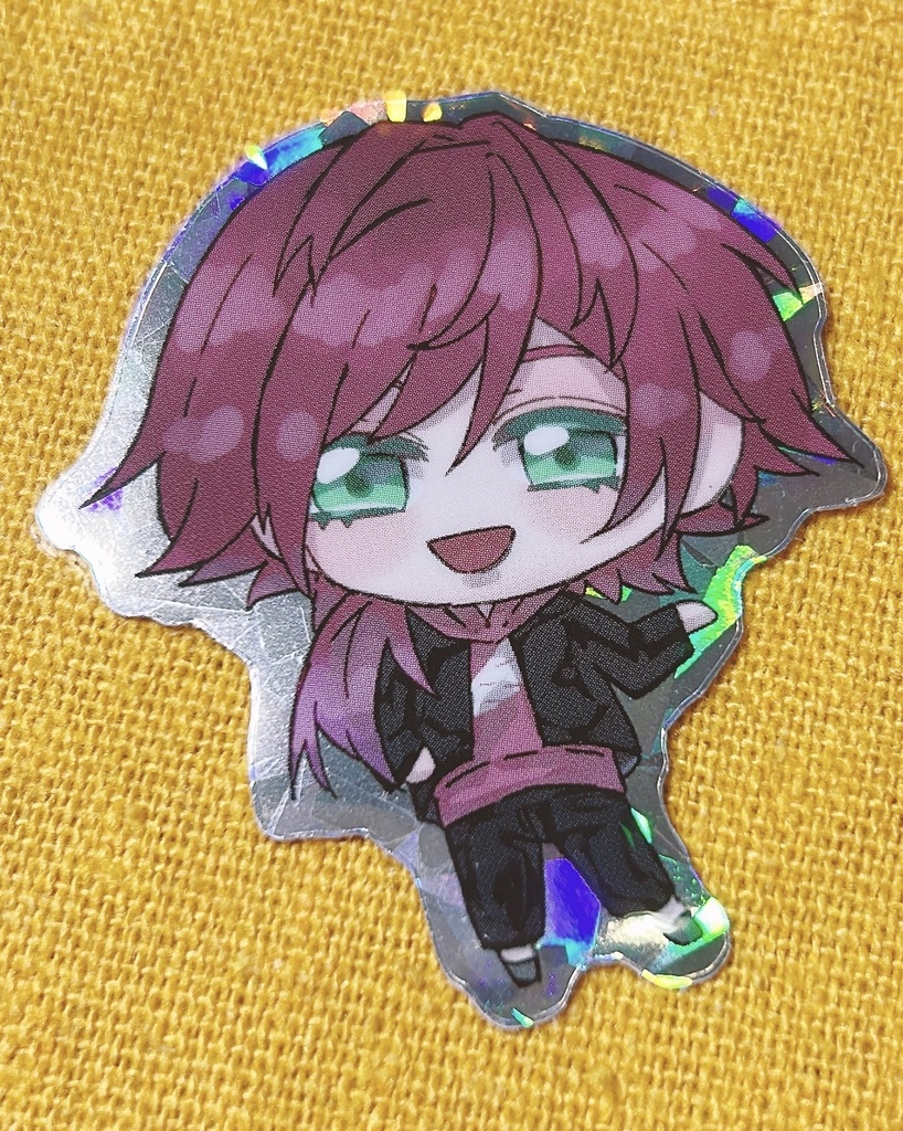 えびばでぃ ホログラムステッカー