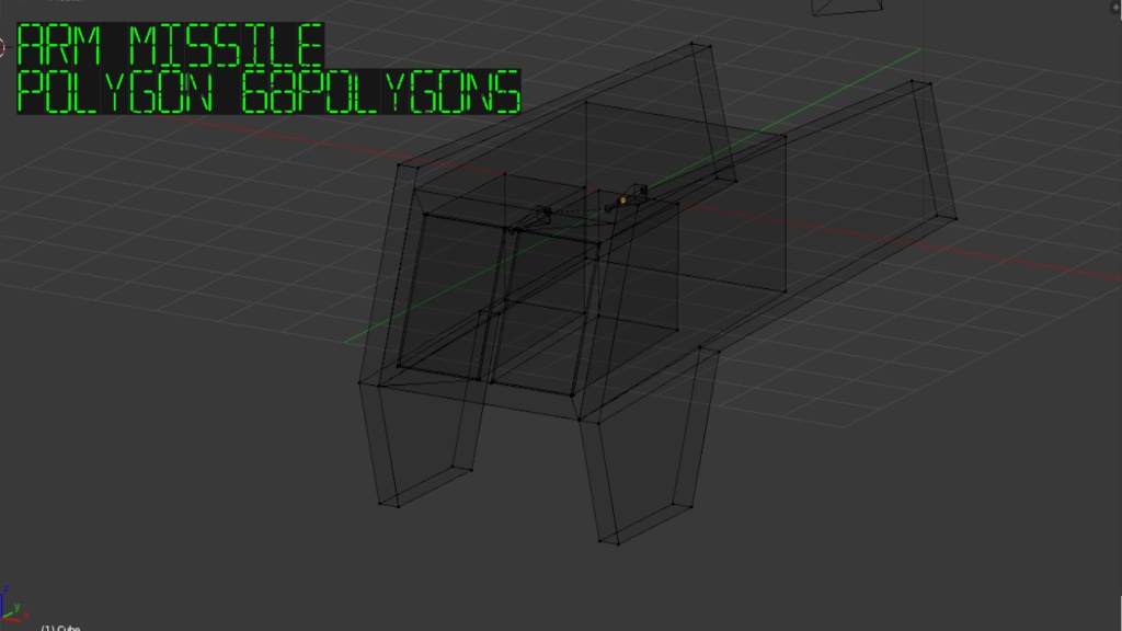 AW&APset002 アーマードアーム・アームミサイル・RYUJINセット(VRChat想定武装モデル)