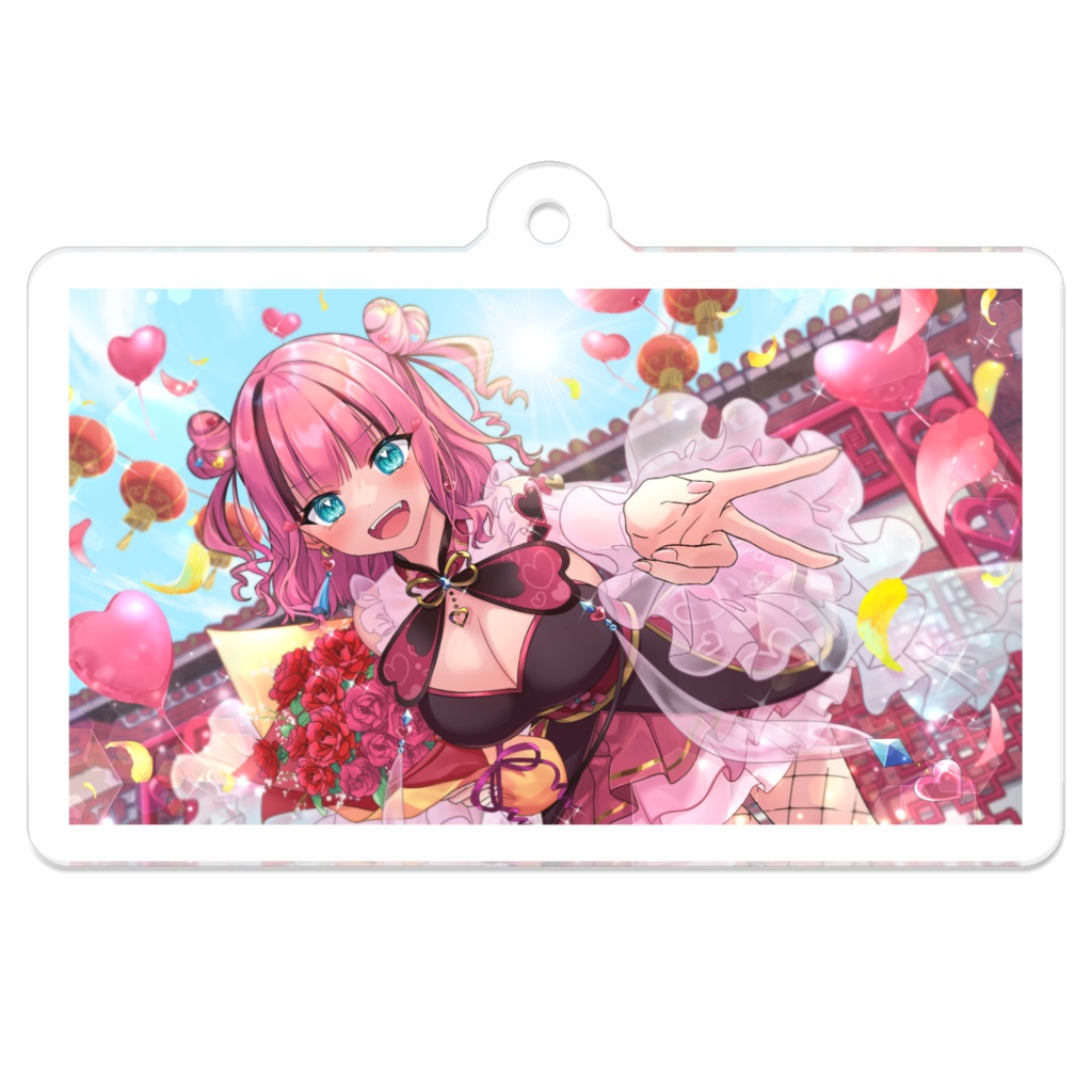 愛瀬ゆい【誕生日記念アクリルキーホルダー】
