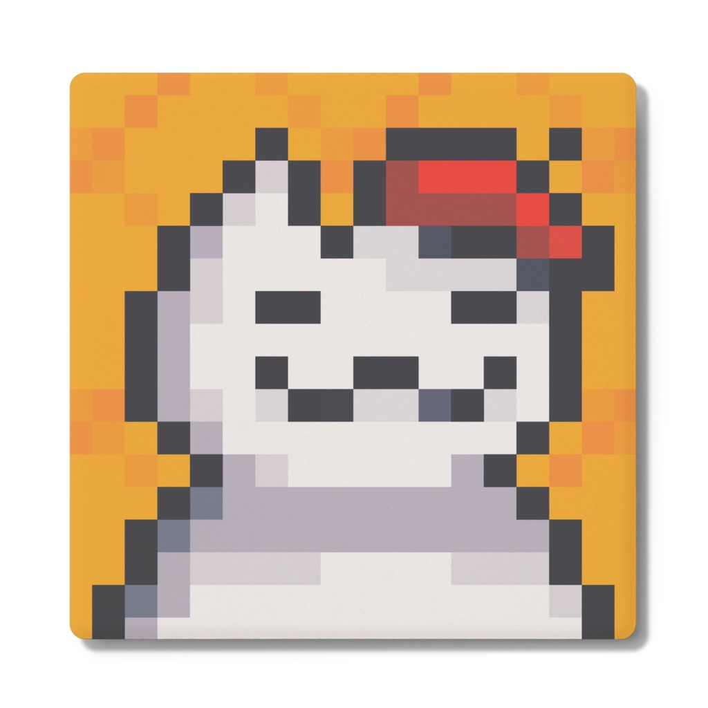 Pixel Bassknight coaster