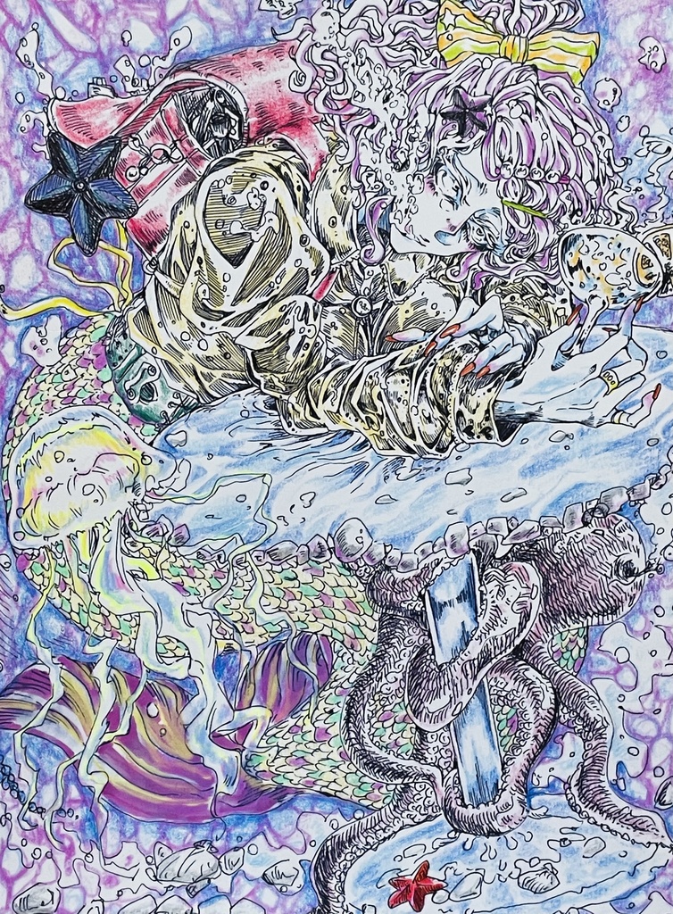 「マーメイドな夢」原画