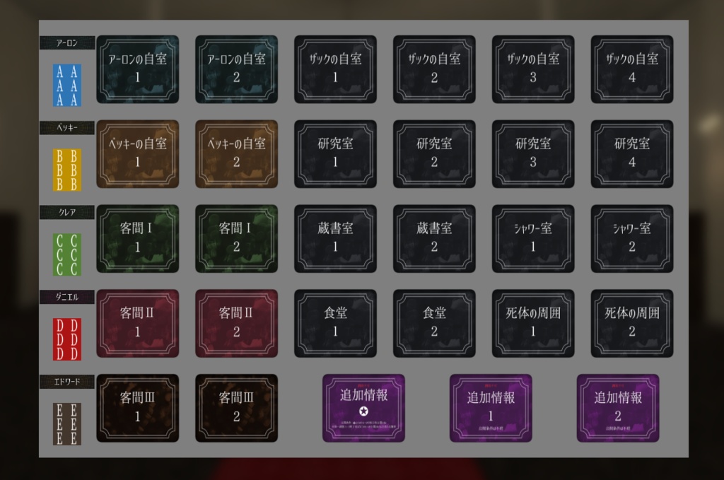 鋼鉄のケイオス【マーダーミステリー】