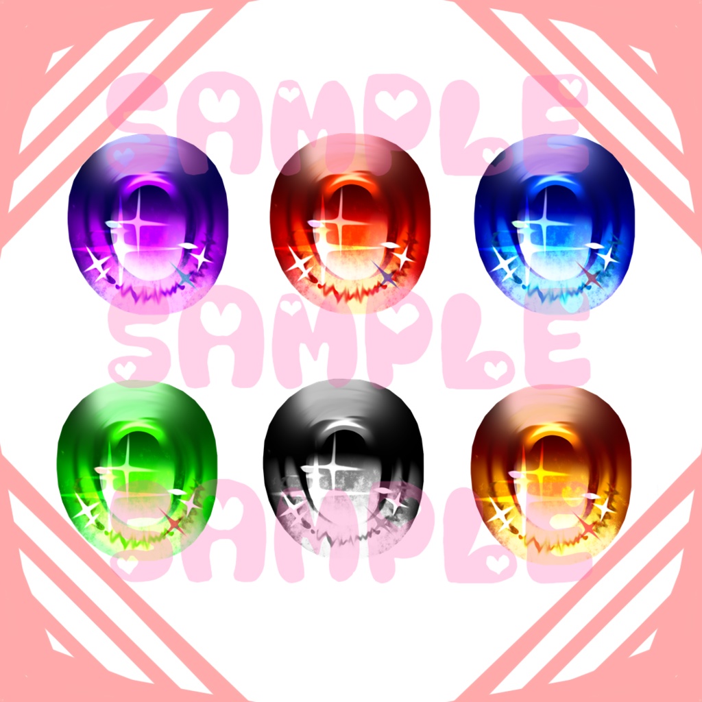 【舞夜ちゃん専用】EYEテクスチャ【キラキラ瞳】