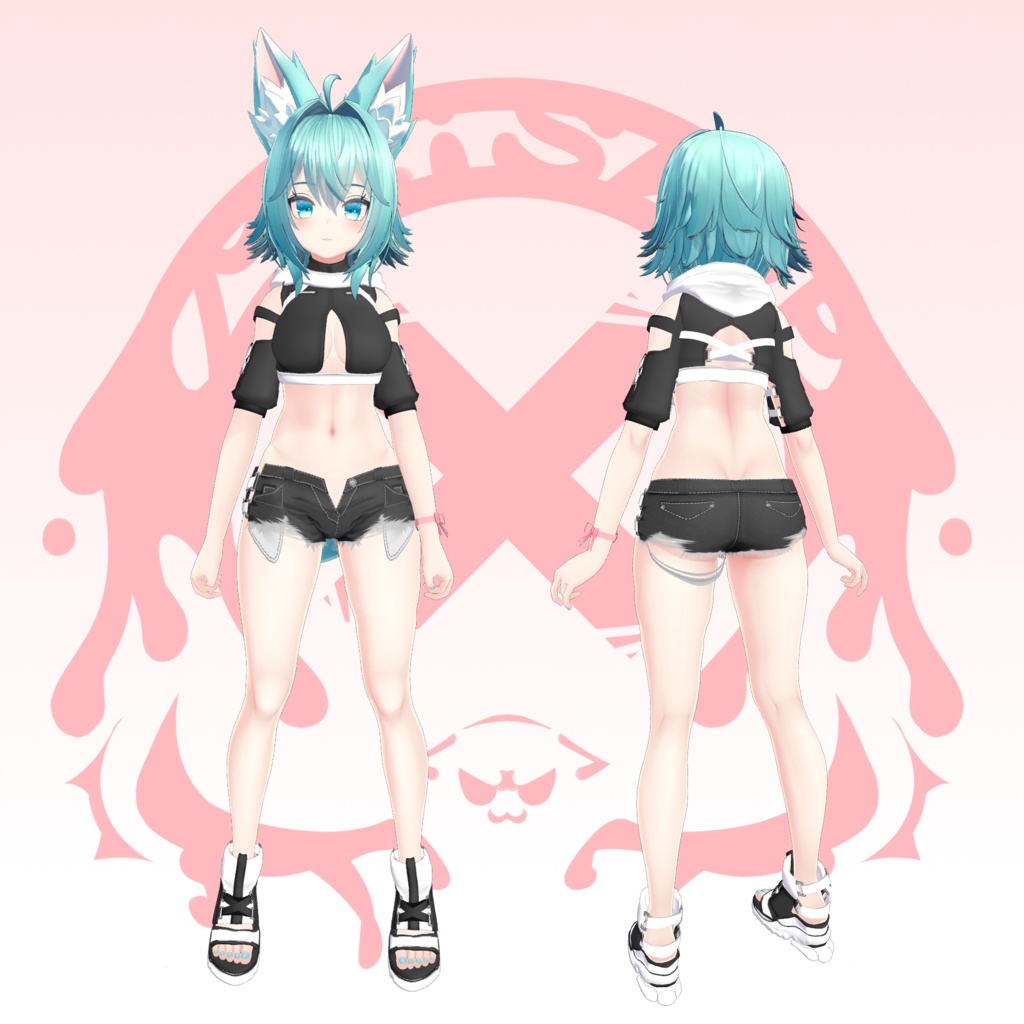 【竜胆ちゃん専用】夏色【衣装】Ver1.02