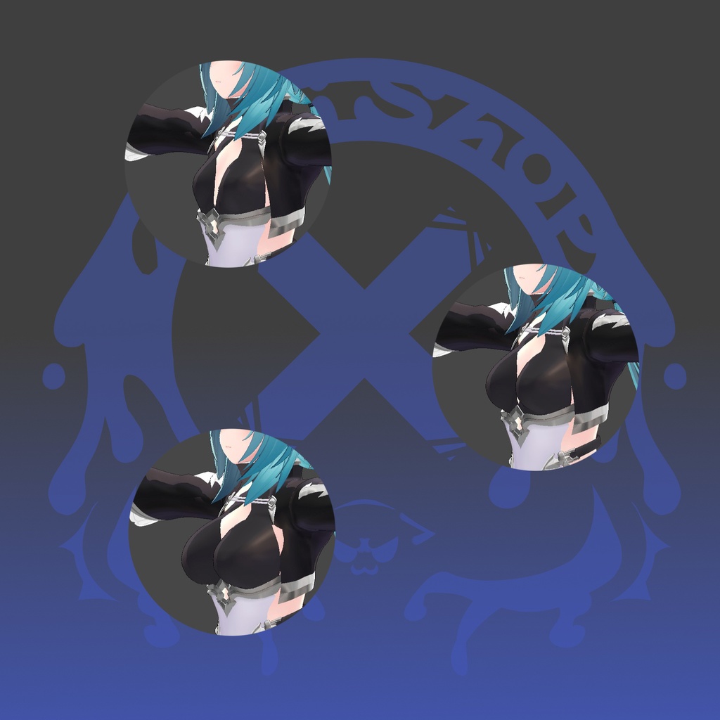 【竜胆ちゃん専用】水銀【衣装】Ver1.01