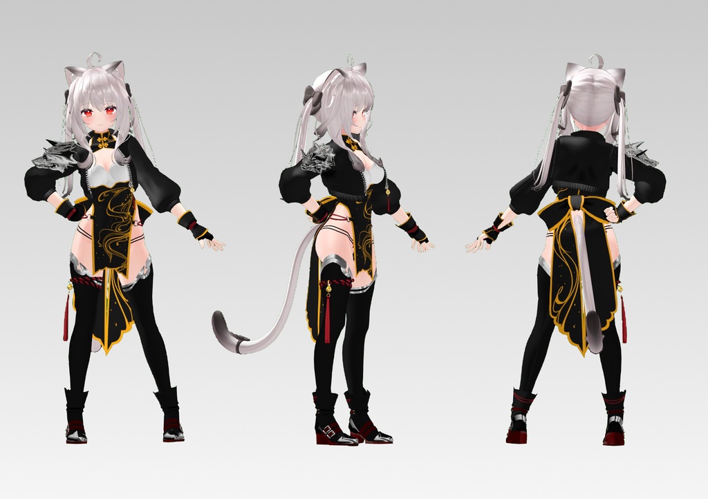 【4アバター対応】伏矢【衣装】