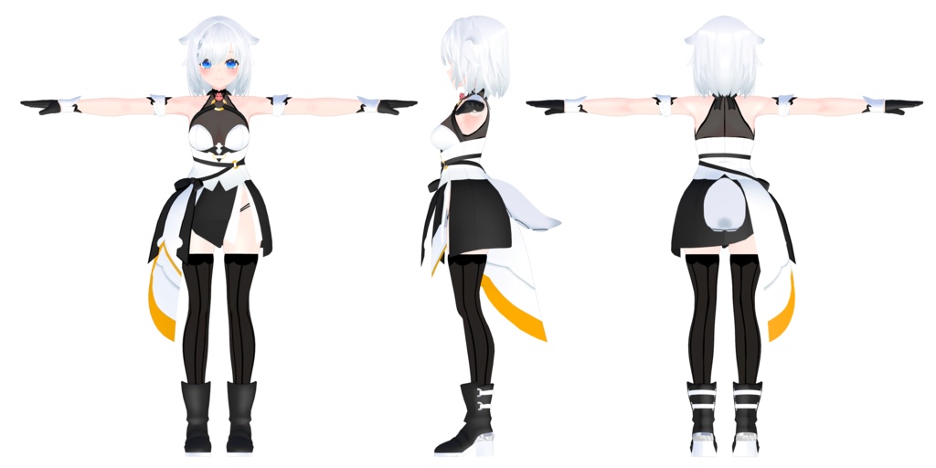 オリジナル3Dモデル「瑠星」Ver1.04