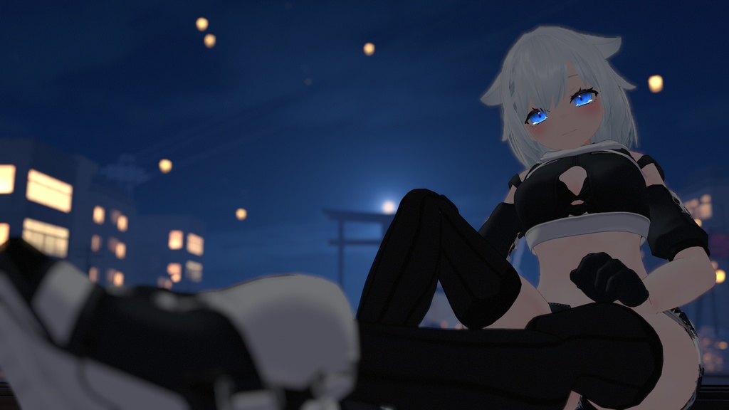 オリジナル3Dモデル「瑠星」Ver1.04