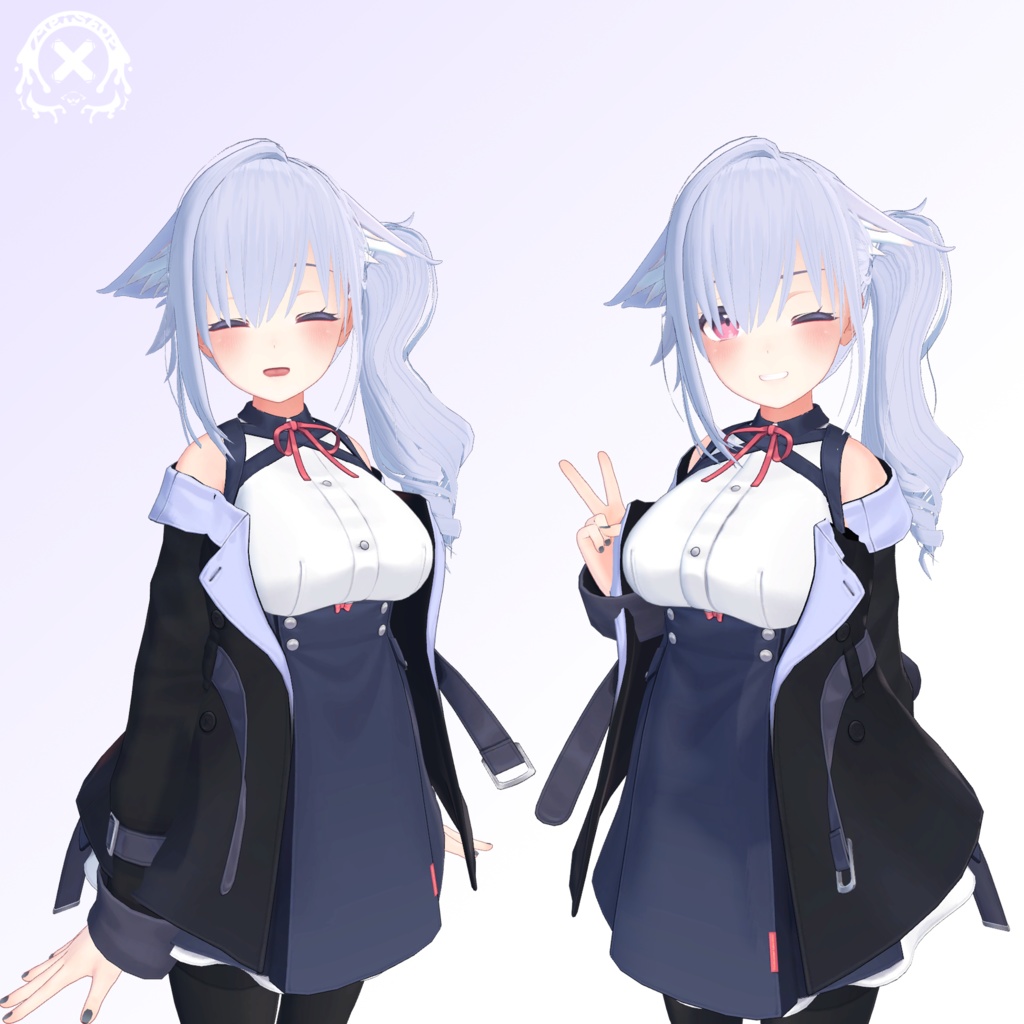 【PB対応】サイドテール【髪】