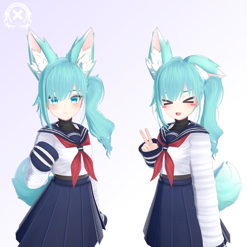 【PB対応】サイドテール【髪】