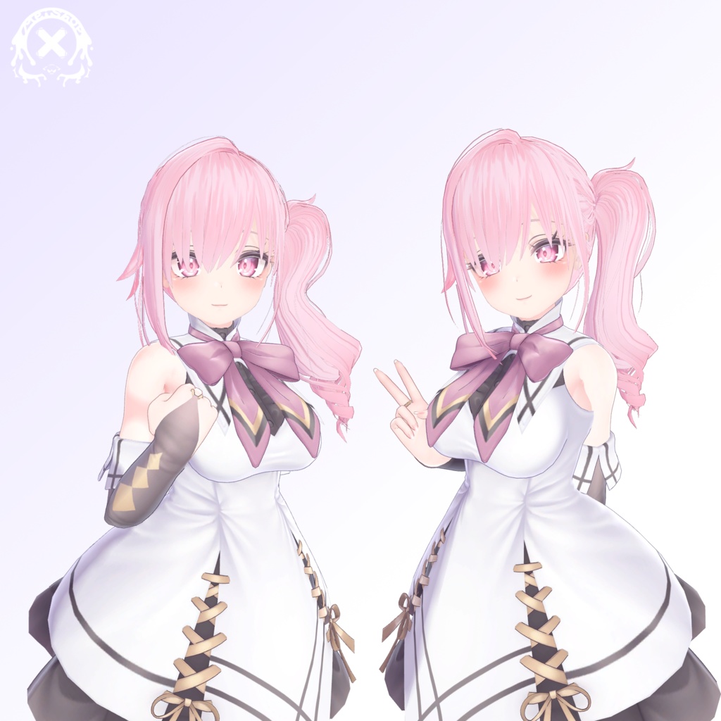 【PB対応】サイドテール【髪】