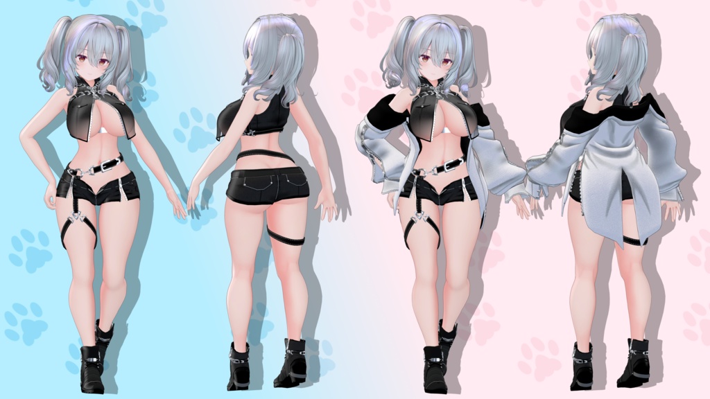 【複数アバター対応】業【衣装】